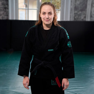 Kimono/gi damskie do BJJ Champion 3.0 Mint (Czarne) + pas GRATIS