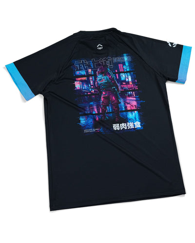 Training T-shirt Cyber Samurai