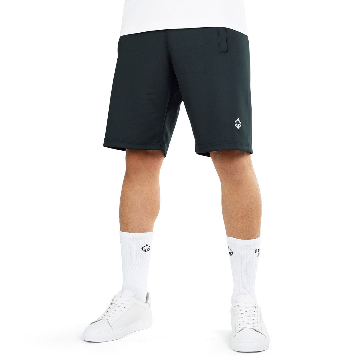 Short Pants Minimal 2.0 White Logo (Black)