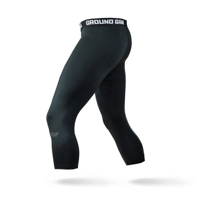 Leggings 3/4 Athletic Shadow Black