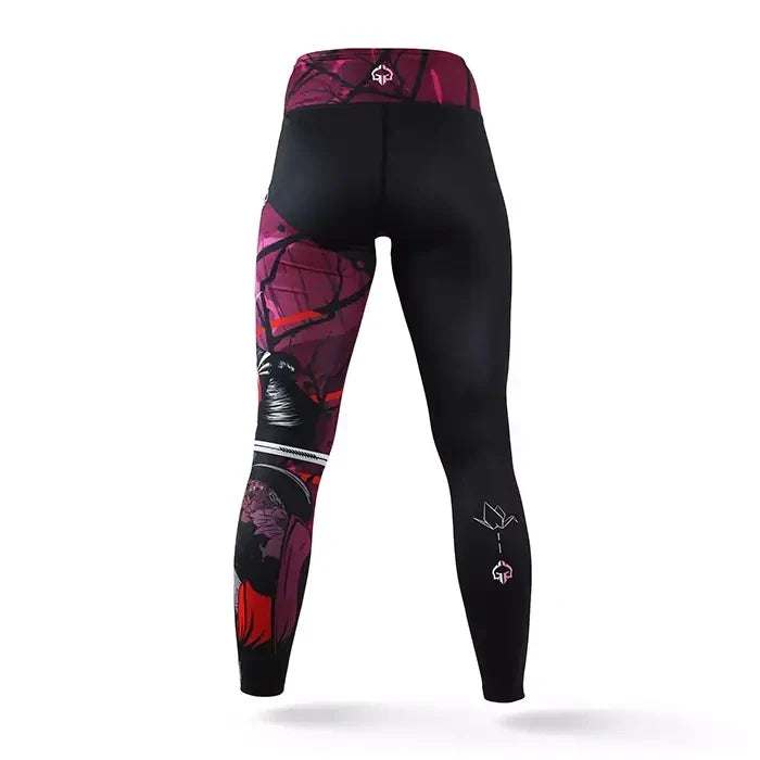 Legginsy damskie Tsuru Warrior