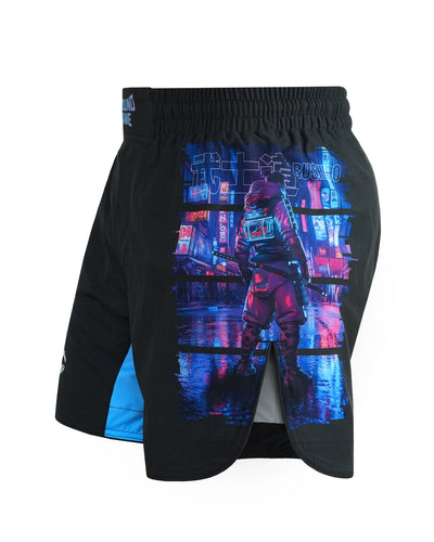 Light MMA Shorts Cyber Samurai