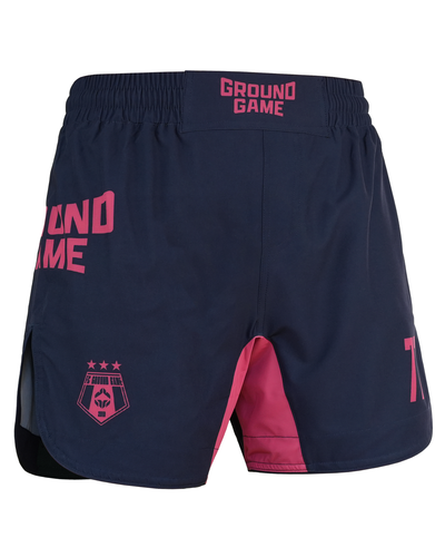 Light MMA Shorts FC Armbar (Navy)