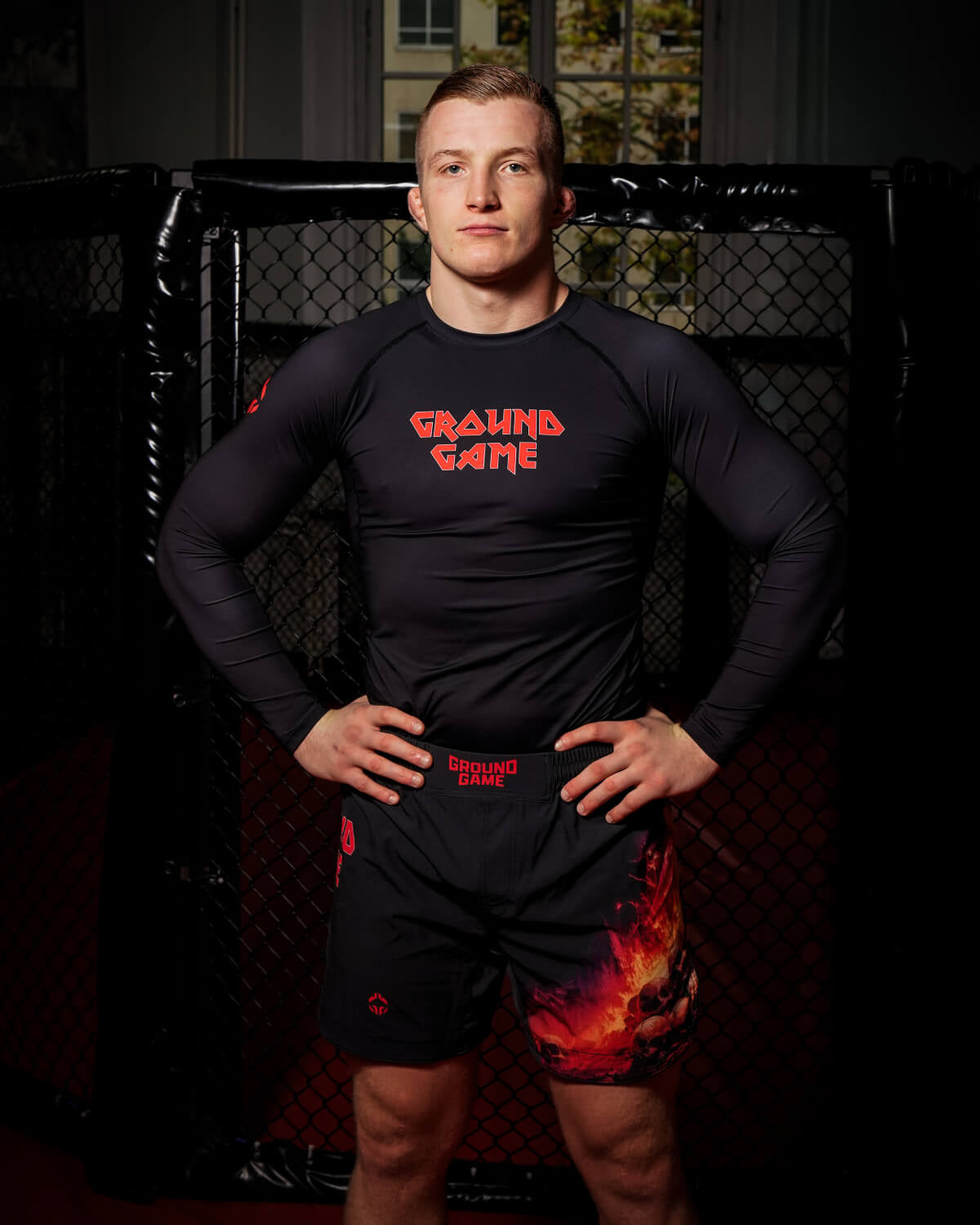 Light MMA Shorts Inferno