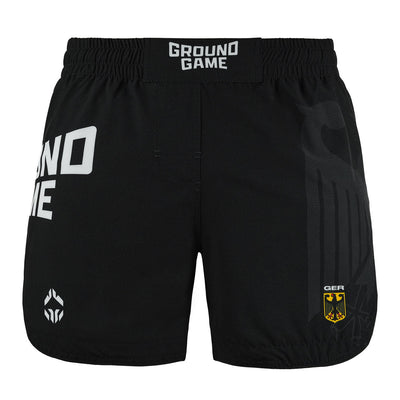 Lekkie spodenki MMA Niemcy (Czarne)