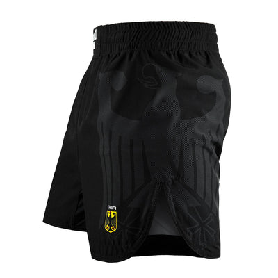 Lekkie spodenki MMA Niemcy (Czarne)