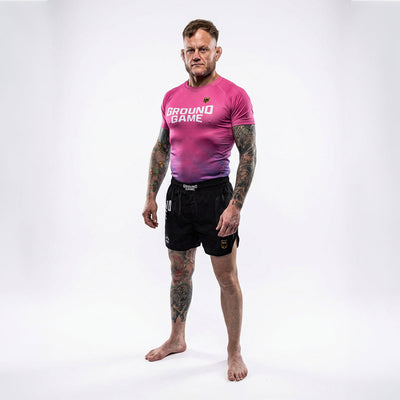 Lekkie spodenki MMA Niemcy (Czarne)