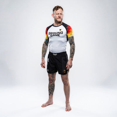 Lekkie spodenki MMA Niemcy (Czarne)
