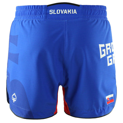 Light MMA Shorts Slovakia (Blue)