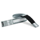 Kids' BJJ Belt (Grey with white stripe)