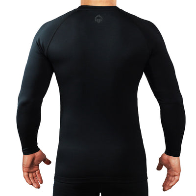 Rashguard Athletic Shadow Black long sleeve