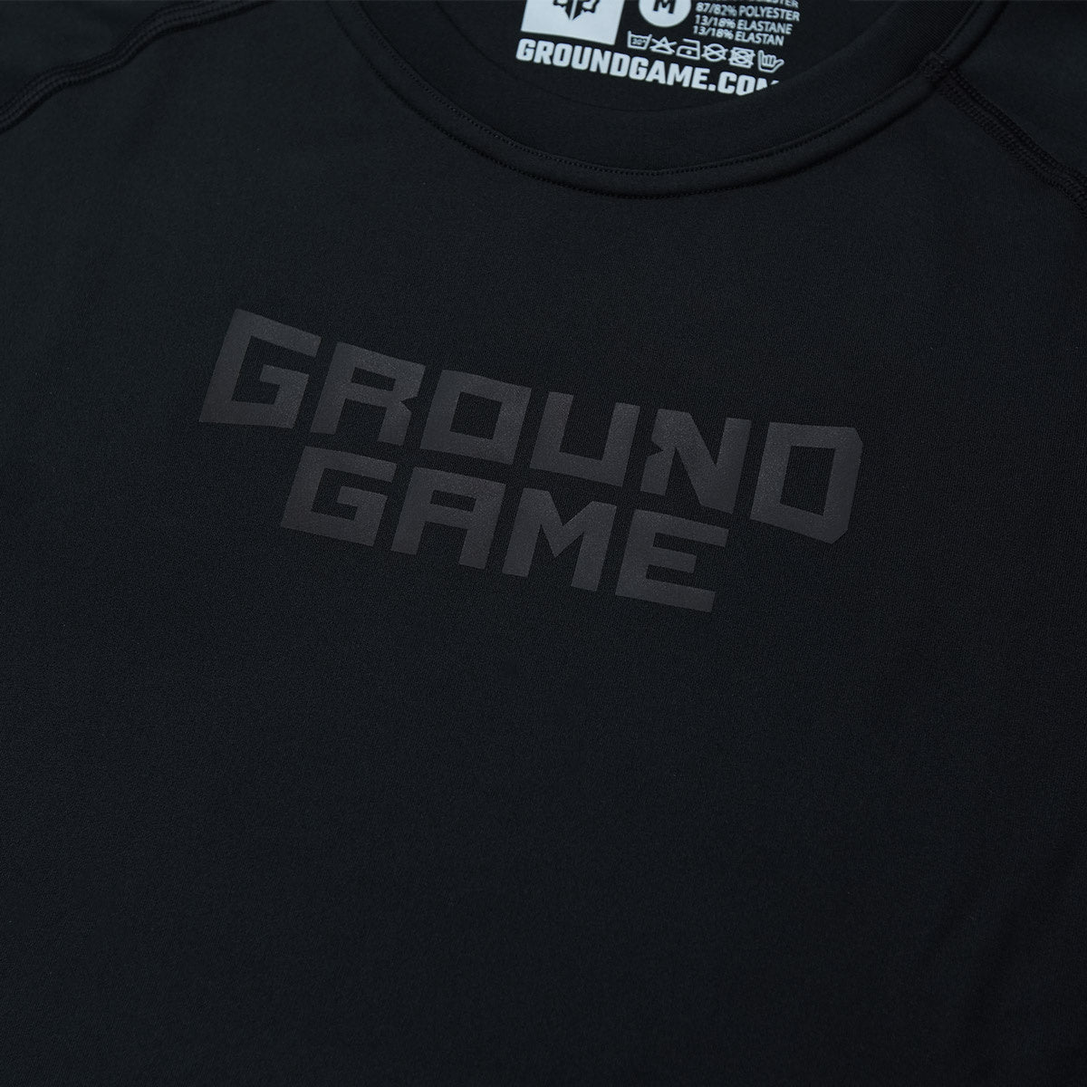 Rashguard Athletic Shadow Black long sleeve