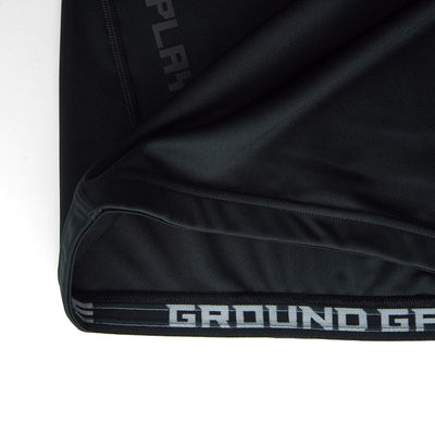 Rashguard Athletic Shadow Black short sleeve