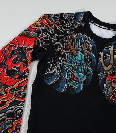 Rashguard Bushido 3.0 long sleeve (Black)