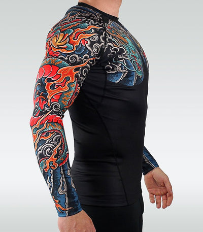 Rashguard Bushido 3.0 long sleeve (Black)