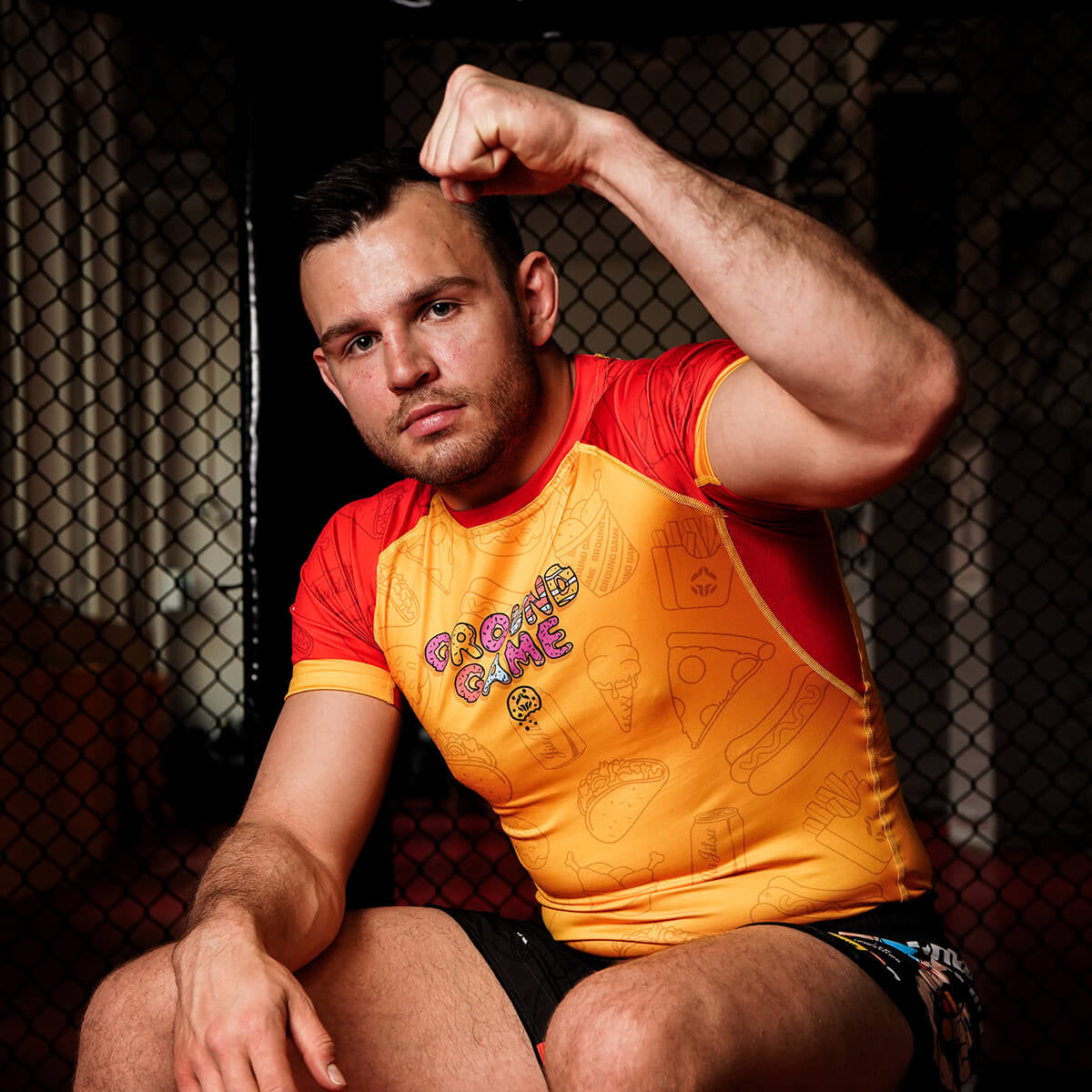 Rashguard Cheat Meal krótki rękaw