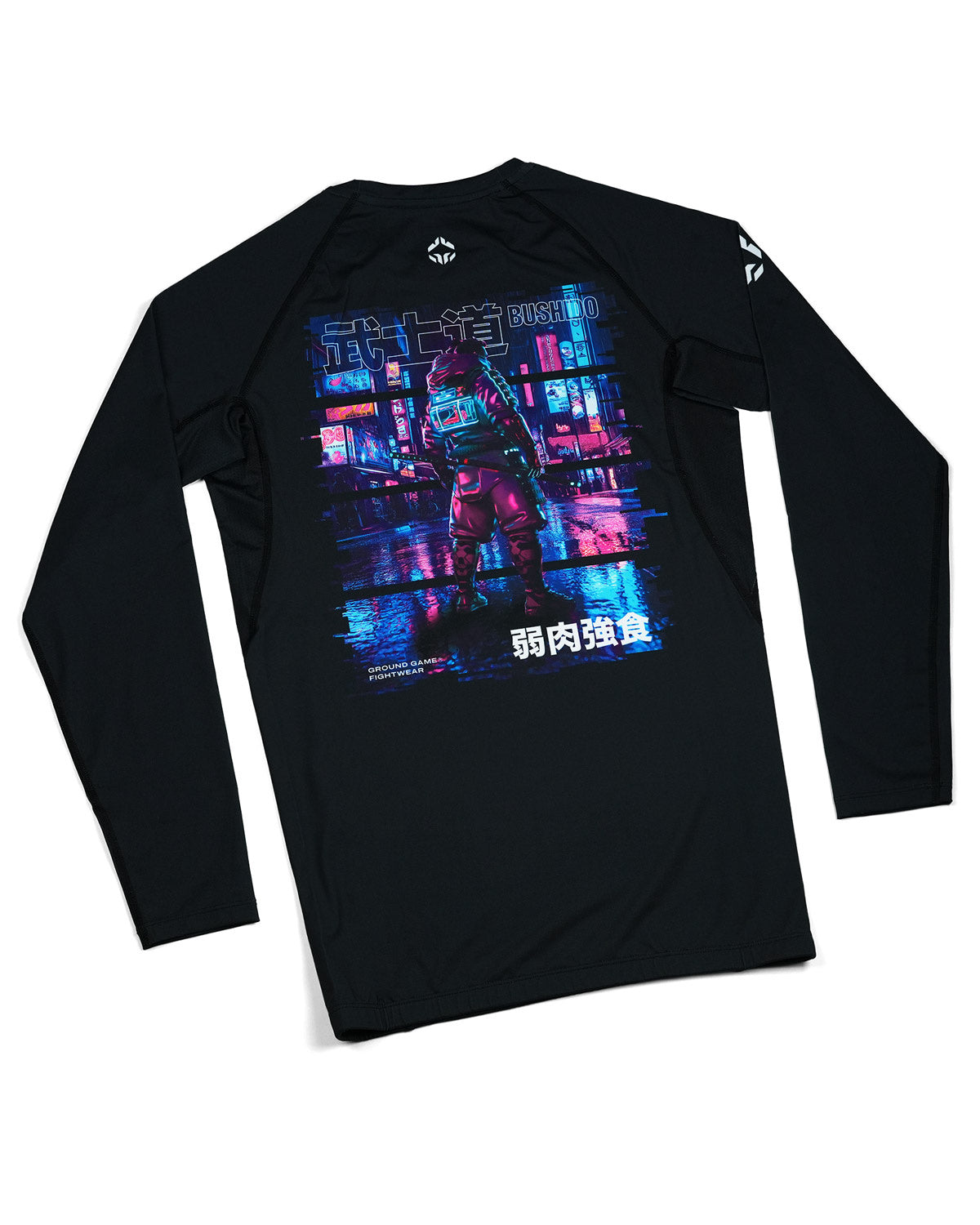 Rashguard Cyber Samurai długi rękaw