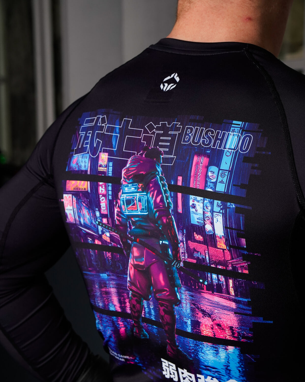 Rashguard Cyber Samurai long sleeve