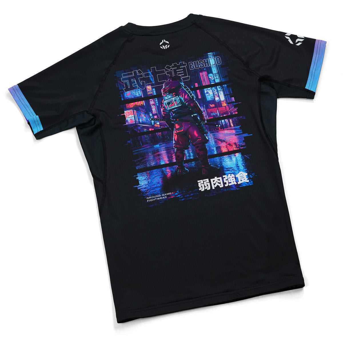 Rashguard Cyber Samurai krótki rękaw
