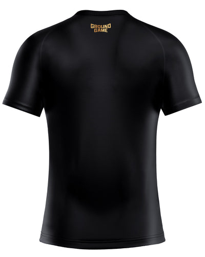 Rashguard Essential Gold krótki rękaw