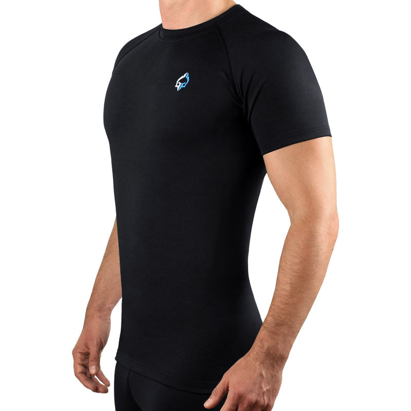 Rashguard Essential Logo krótki rękaw