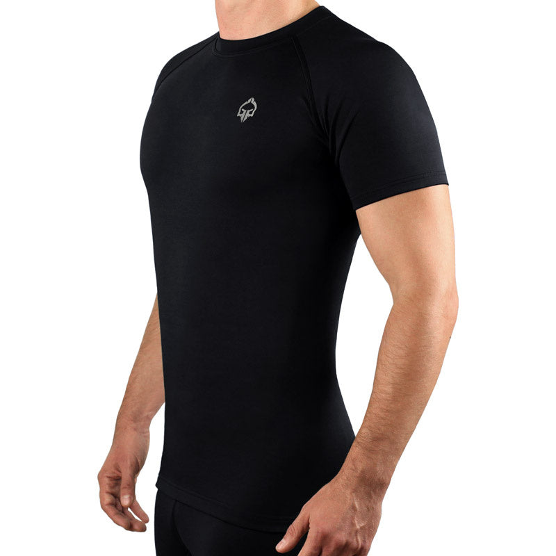 Rashguard Essential Platinum krótki rękaw