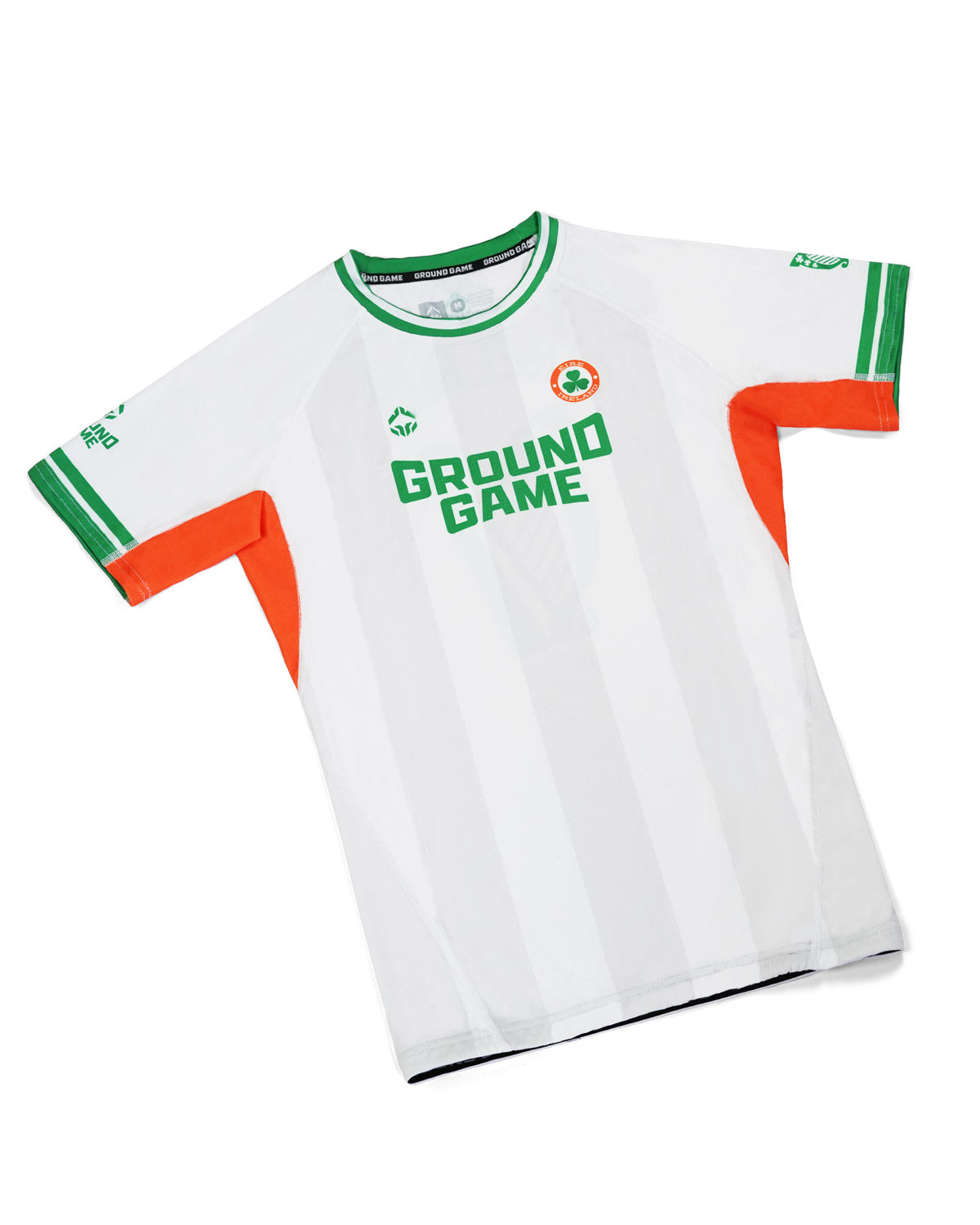 Rashguard Ireland 2.0 short sleeve (White)