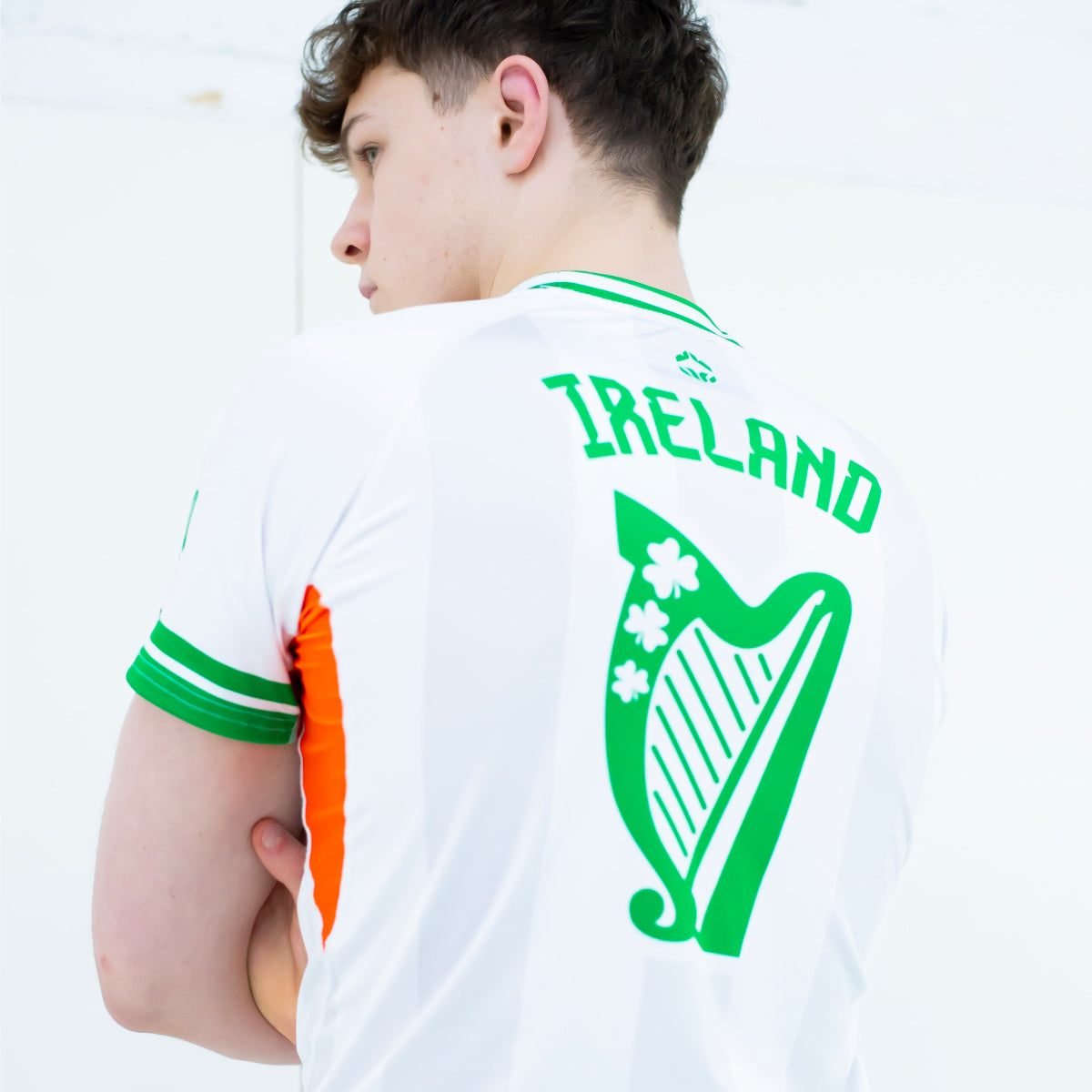 Rashguard Ireland 2.0 s krátkym rukávom (biely)