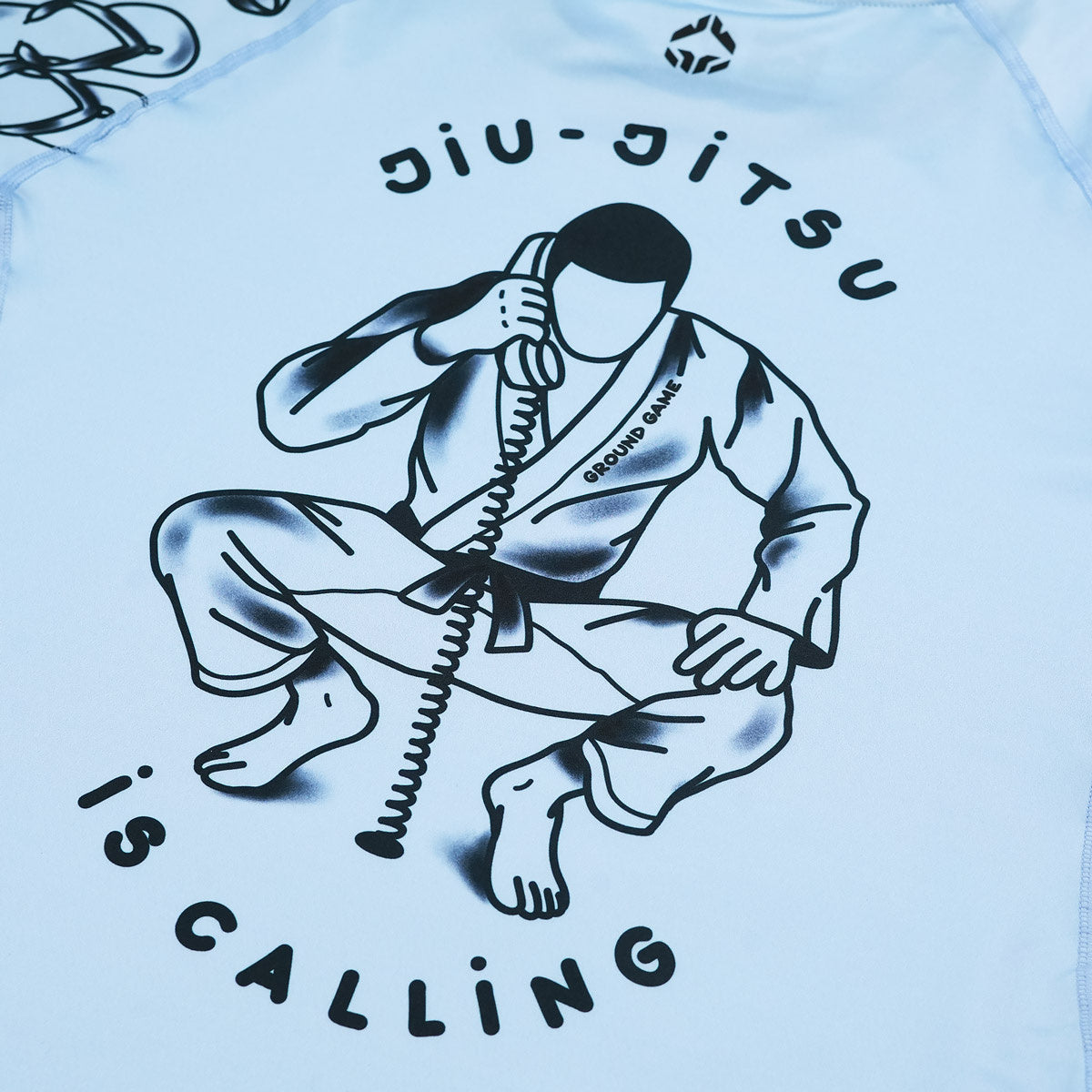 Rashguard Jiu-Jitsu is Calling x Noize short sleeve