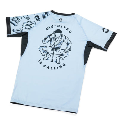 Rashguard Jiu-Jitsu is Calling x Noize short sleeve