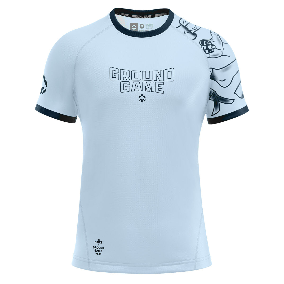 Rashguard Jiu-Jitsu is Calling x Noize short sleeve