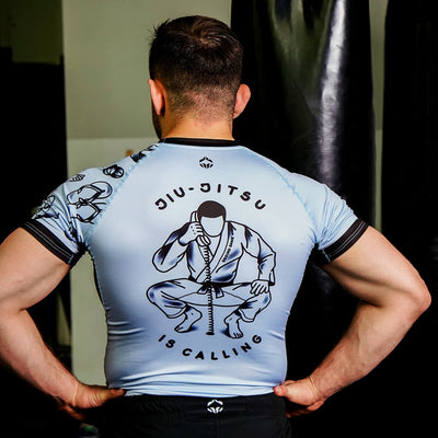 Rashguard Jiu-Jitsu is Calling x Noize short sleeve