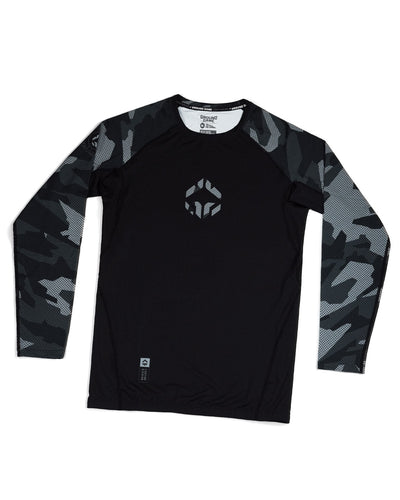 Rashguard Military s dlhým rukávom