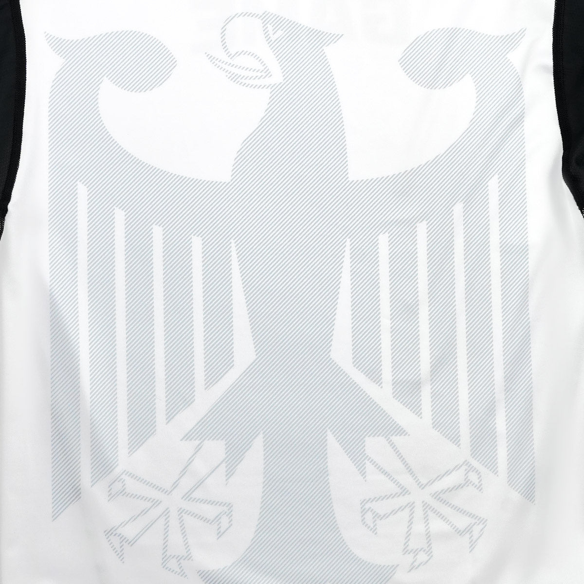 Rashguard Niemcy krótki rękaw (Biały)