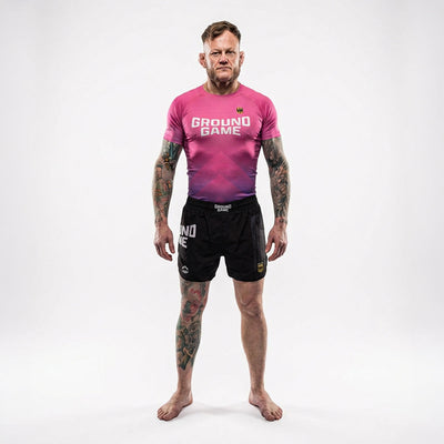 Rashguard Germany short sleeve (Pink)
