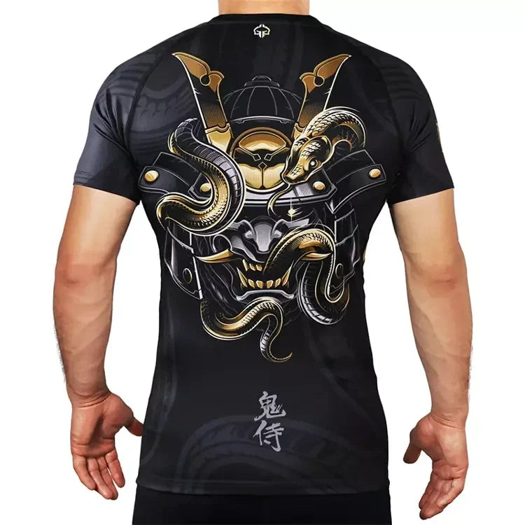 Rashguard Oni Samurai short sleeve