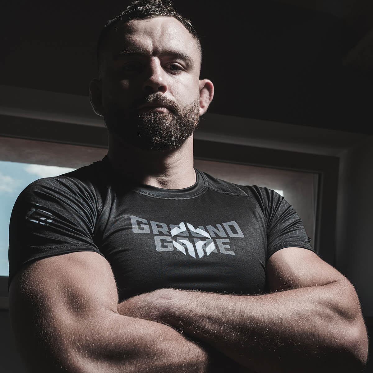Rashguard Samurai Shadow short sleeve