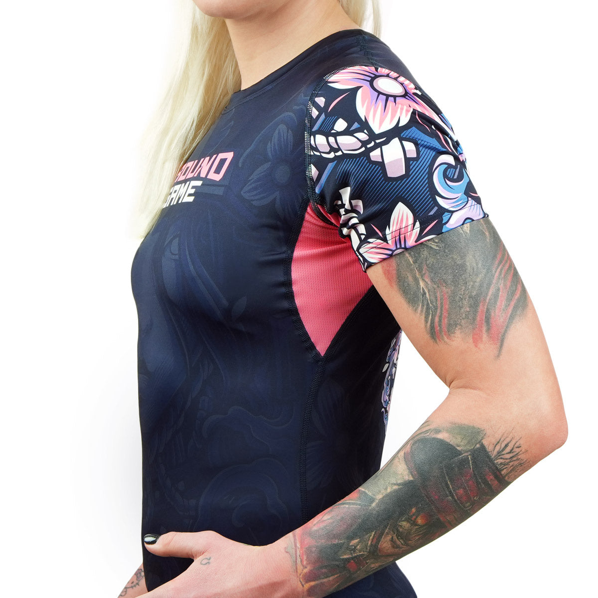 Rashguard damski Asami krótki rękaw