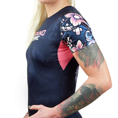 Rashguard damski Asami krótki rękaw