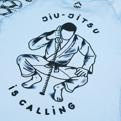 Rashguard damski Jiu Jitsu is Calling x Noize krótki rękaw