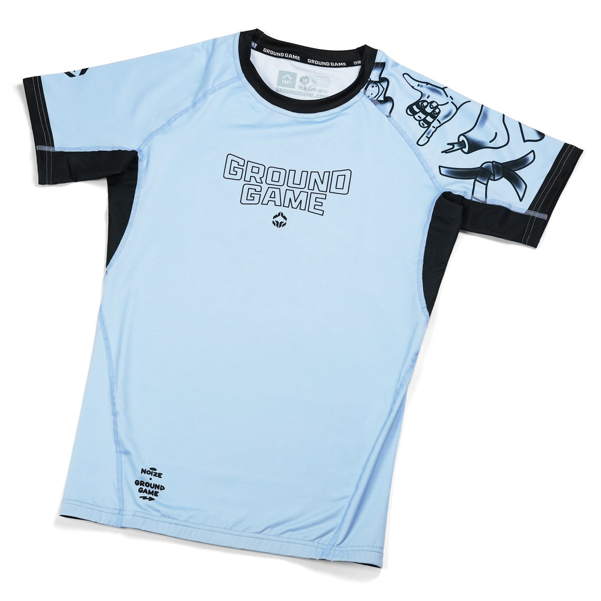 Rashguard damski Jiu Jitsu is Calling x Noize krótki rękaw