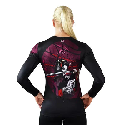 Rashguard damski Tsuru Warrior długi rękaw
