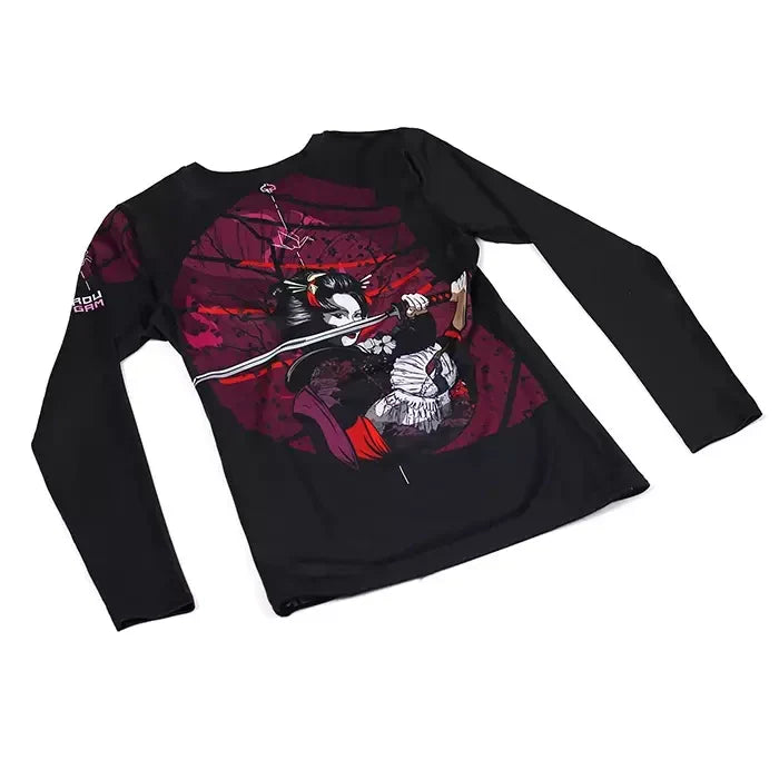 Rashguard damski Tsuru Warrior długi rękaw