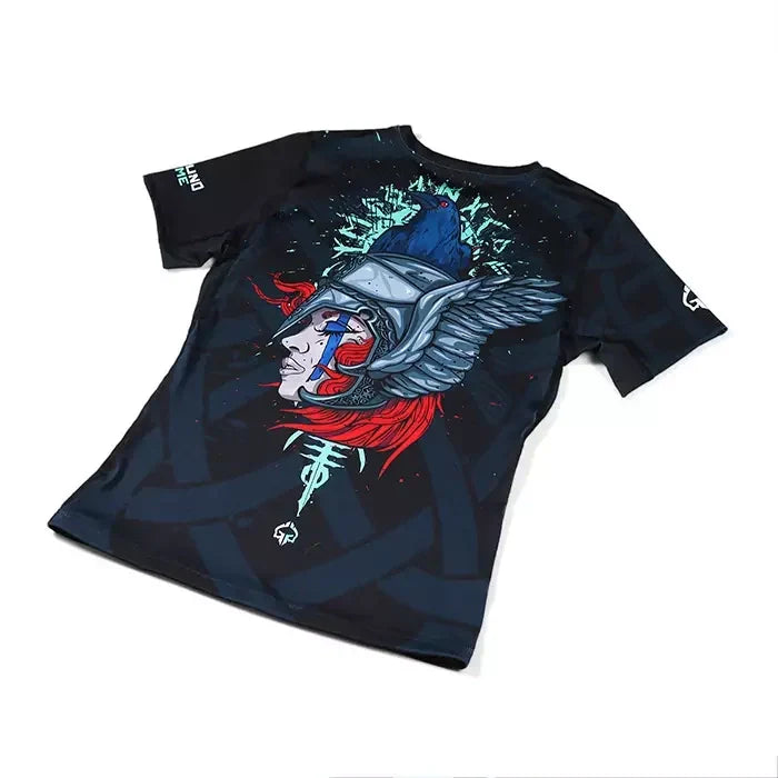 Rashguard damski Valkyria krótki rękaw