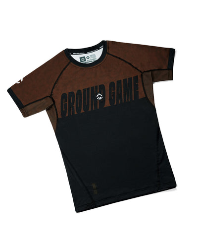Rashguard do BJJ rankingowy 2.0 IBJJF (Brązowy)