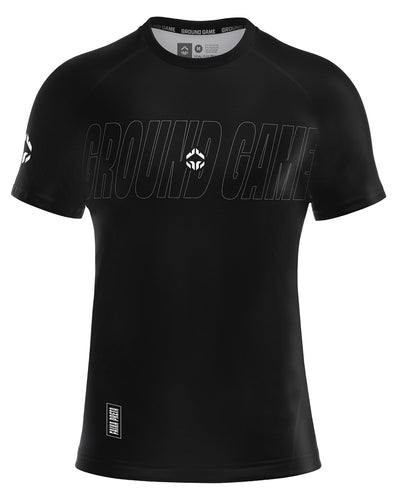 Rashguard do BJJ rankingowy 2.0 IBJJF (Czarny)