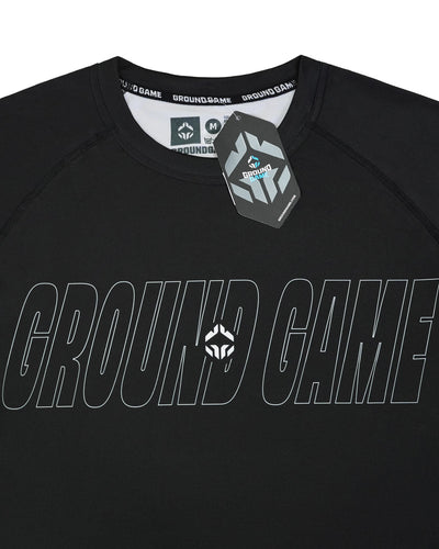 Rashguard do BJJ rankingowy 2.0 IBJJF (Czarny)