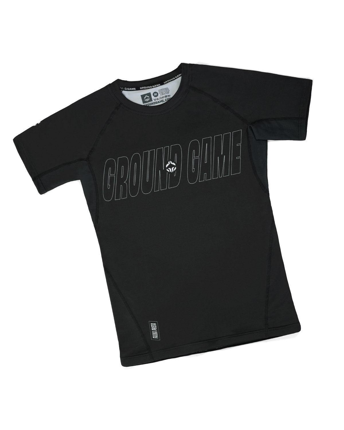 Rashguard do BJJ rankingowy 2.0 IBJJF (Czarny)