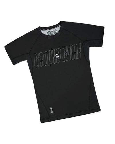 Rashguard do BJJ rankingowy 2.0 IBJJF (Czarny)