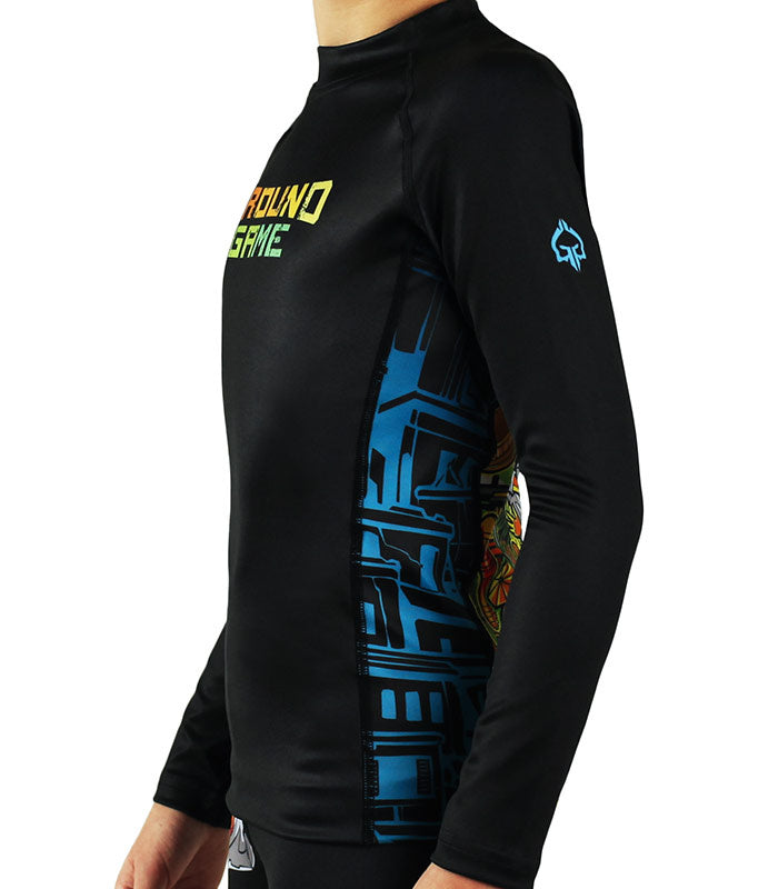 Rashguard dziecięcy Brasil Kids długi rękaw